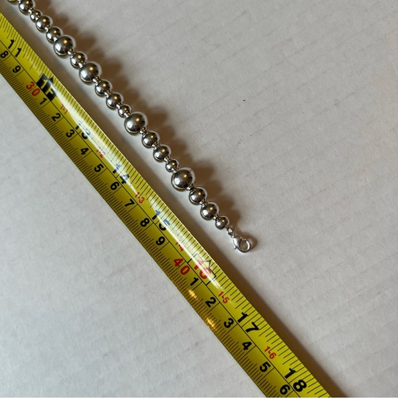 LIE STUDIO The Elly Necklace 925 Sterling Silver Plated - Picture 5 of 11